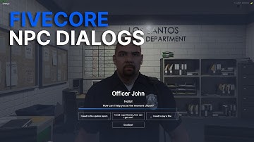 [Standalone] Advanced NPC Dialogs | FiveM Script