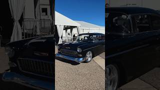 INSANE 1955 Chevrolet Bel Air SOLD at BARRETT-JACKSON #chevy #belair #bjac