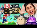 8 NEW & CRAZY EXCITING Attractions in Japan (2020)