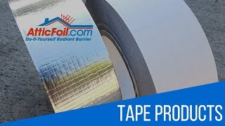 AtticFoil™ Tape Products For Radiant Barrier Applications