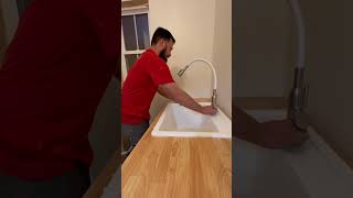 Laundry Sink Installation