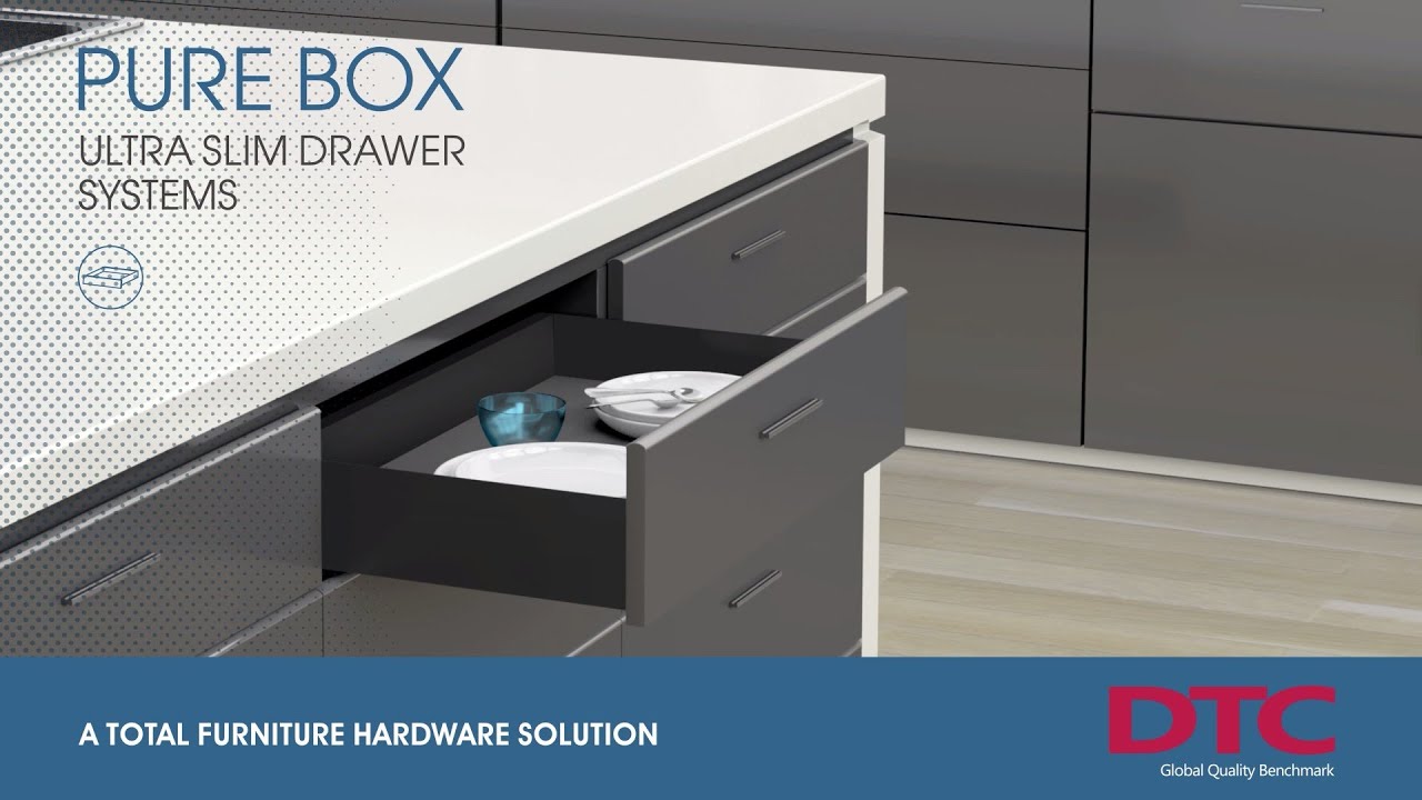 How to Assemble DTC PURE-BOX HL Series Ultra-slim Drawer Systems?