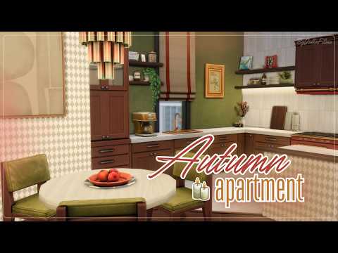 Autumn Apartment🍂│Build│SpeedBuild│NO CC [The Sims 4]