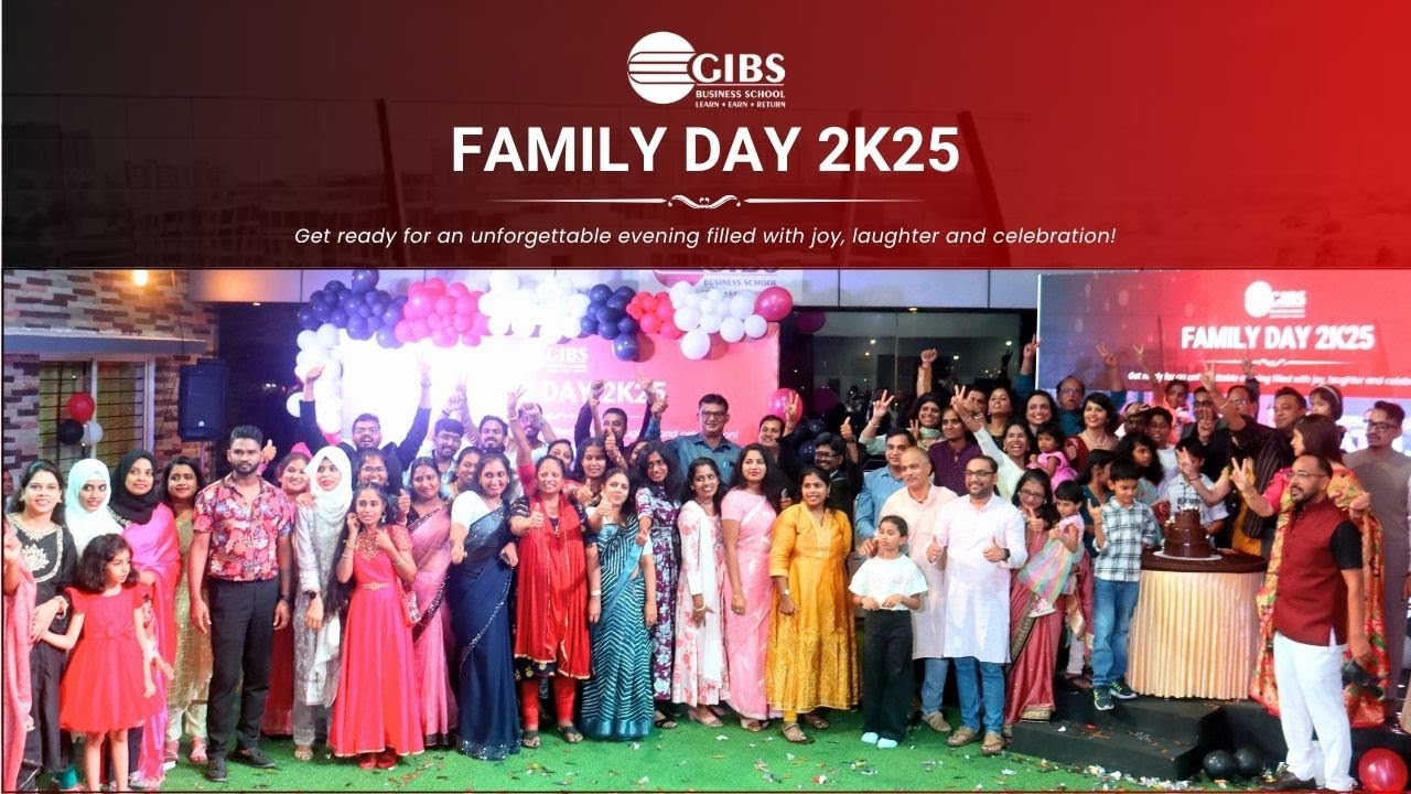 GIBS Family Day 2K25 | An Evening of Joy, Laughter & Celebration!| GIBS Business School, Bangalore
