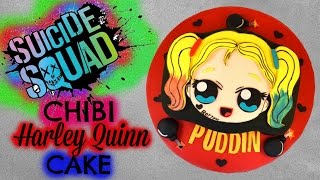 Suicide Squad Chibi Harley Quinn Cake Youtube