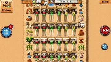 Train Line Maze Game - Train Game - Android Gameplay #1412