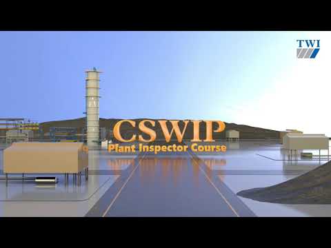 CSWIP Plant Inspector - New eLearning Course, TWI