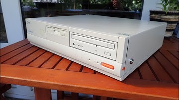 AT&T Globalyst 515 restoration - from boring office box to retro 486 gaming PC