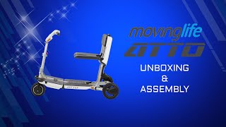UNBOXING & ASSEMBLY: Atto Airline Approved Electric Mobility Folding Scooter by Movinglife UNBOXING & ASSEMBLY: Atto Airline Approved Electric Mobility Folding Scooter by Movinglife