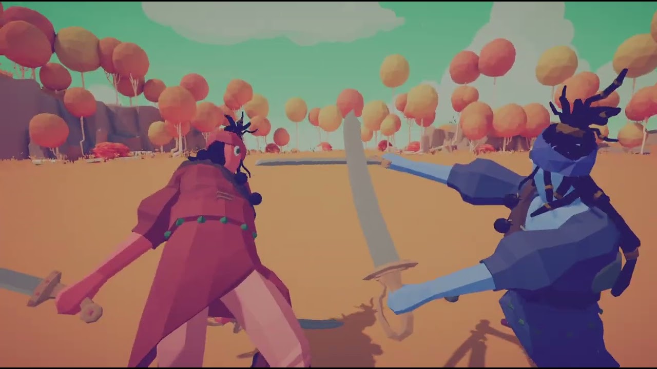 Totally Accurate Battle Simulator Won, we won. Strongest of History fight of dodging.