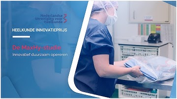 Innovatieprijs 2025 - De MaxHy-studie: innovatief duurzaam opereren
