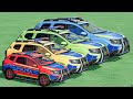 TRANSPORTING ALL COLORS GROWING POLICE CARS DACIA DUSTER ! FS22