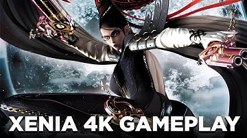 Bayonetta 4K Gameplay XENIA Xbox 360 Emulator