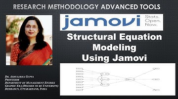 30 Structural Equation Modeling Using Jamovi (Jamovi) (SEM) (CFA) (Structural equation modeling)