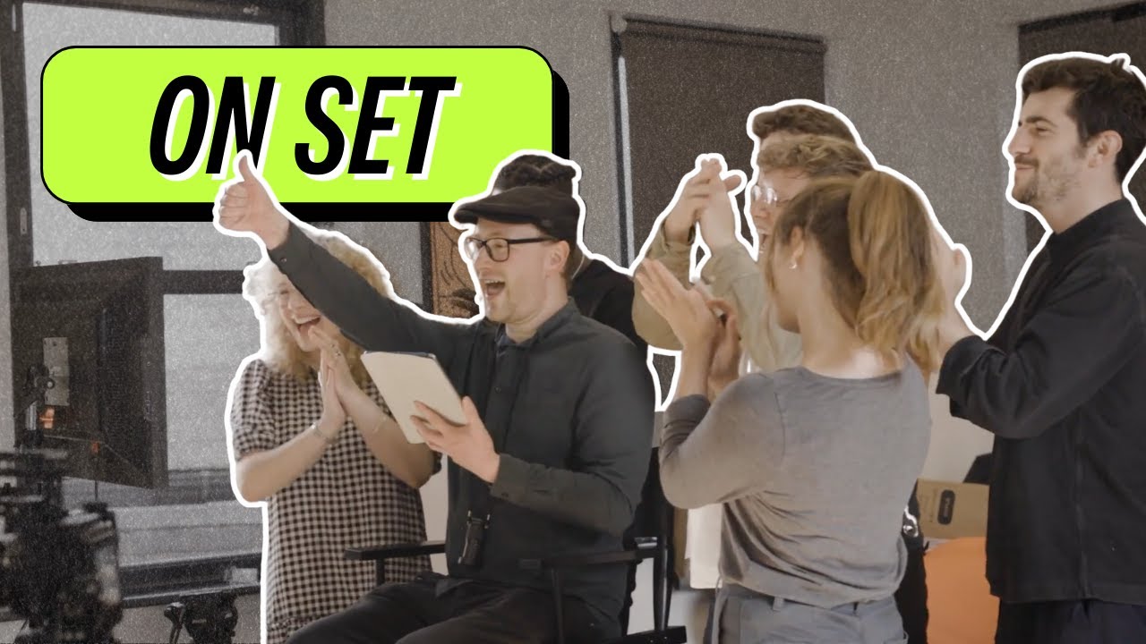 On Set with Simply Thrilled Core Team: UK Video Agency | Commercial Shoot Day