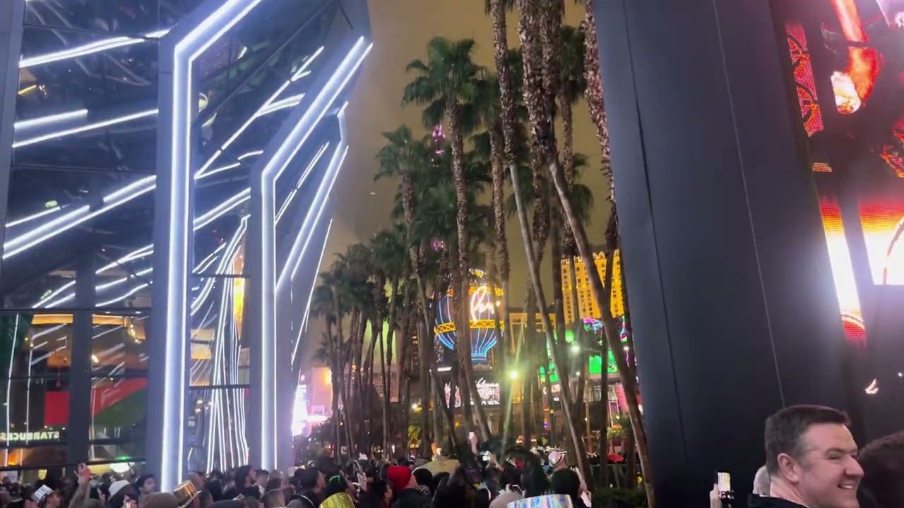 Happy New Year 2025 2026 from the Cosmopolitan in Las Vegas Nevada