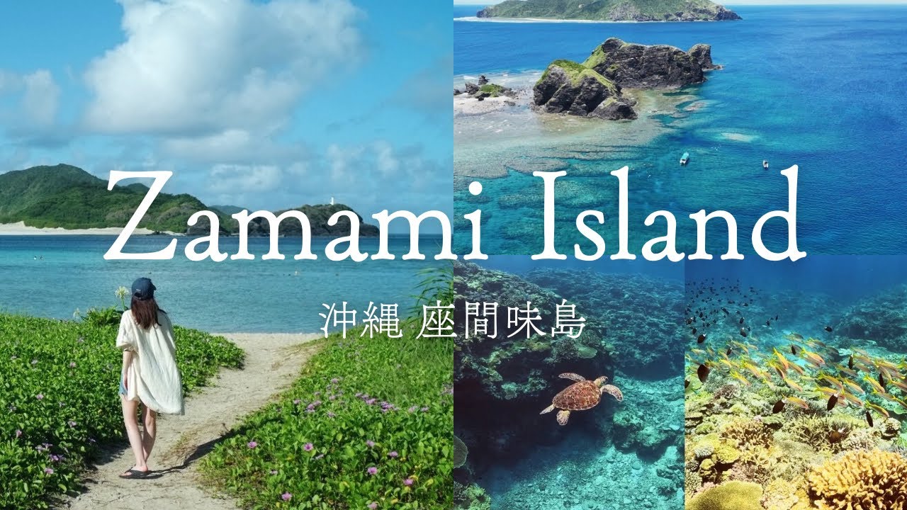 【沖縄・座間味島旅行】世界が恋する慶良間ブルー｜ウミガメと泳ぐスキンダイビング&ビーチ巡り｜阿嘉島散策