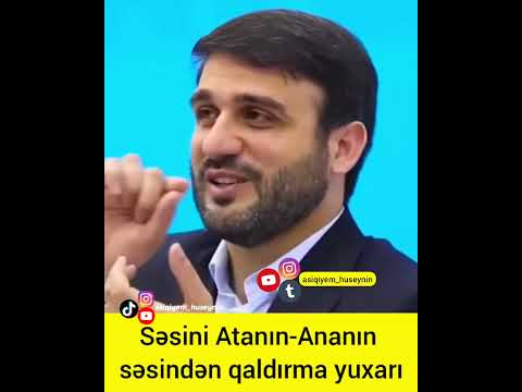 Hacı Ramil  Səsini Atanın-Ananın səsindən qaldırma yuxarı