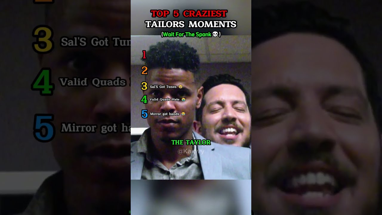 Top 5 Craziest Tailors Moments Impractical Jokers 
