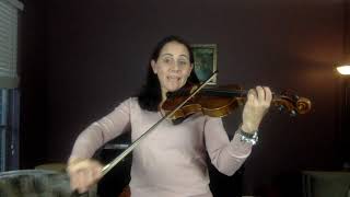 Beginning Orchestra Class video #86 violin and viola