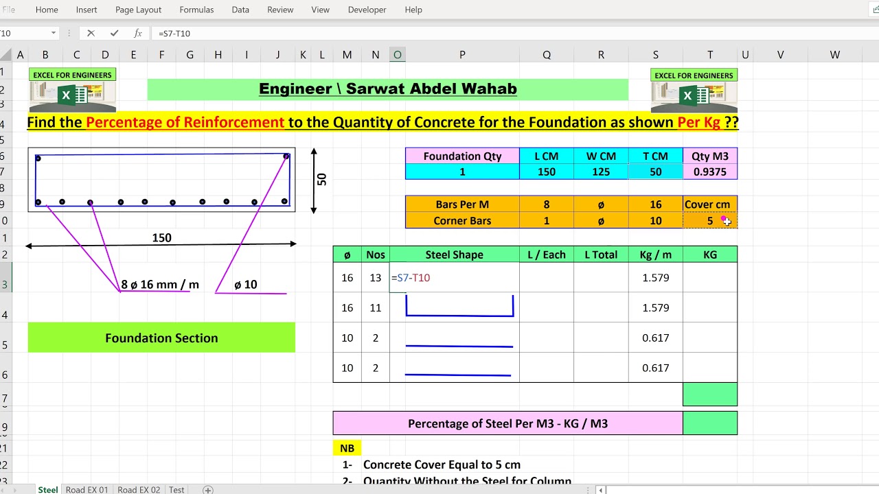 Projects Management by Excel - Part # 07 - YouTube