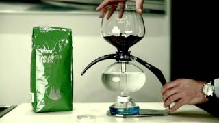 Cómo utilizar una cafetera Cona - YouTube