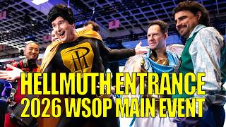 Phil Hellmuth WSOP 2026 Main Event Grand Entrance