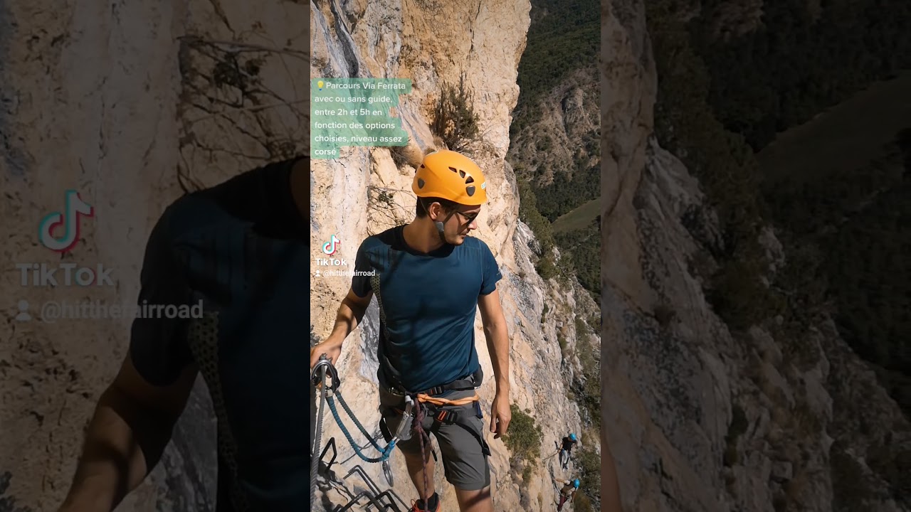 Voyager en France /8 : Via Ferrata de la Grande Fistoire 