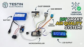 Smart Air Quality Monitor 🚨 | Gas Temperature Alert System | DIY Arduino Project Smart Air Quality Monitor 🚨 | Gas Temperature Alert System | DIY Arduino Project