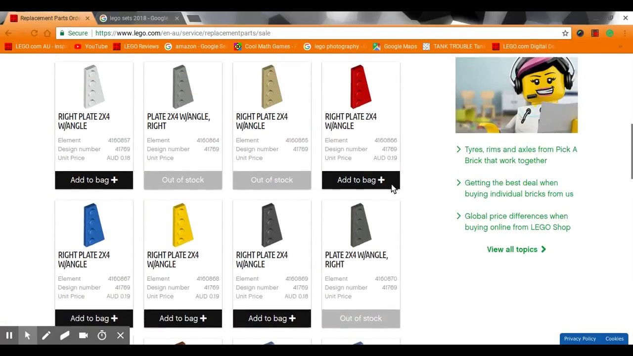 buy lego bricks online