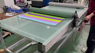 MOLOR flatbed applicator-Mounting table.