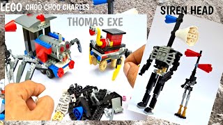 How to buid lego SIREN HEAD Train eater CHOO CHOO CHARLES Thomas exe TRAIN HOROR Lego moc (tutorial) by LEGOKU 810 views 3 weeks ago 3 minutes, 56 seconds