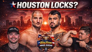 UFC Houston Strickland vs. Hernandez Predictions & Bets - BigJive MMA Show Ep 5