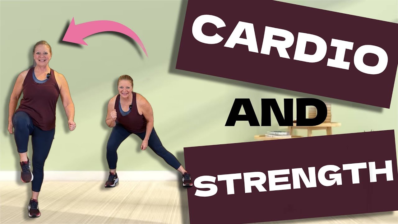 Кардио- и силовые тренировки с низкой интенсивностью | Тренировка стоя для женщин