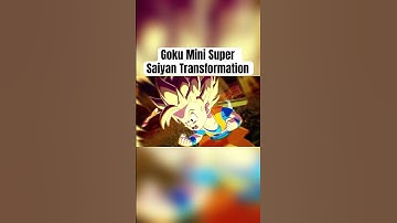 Goku Mini Super Saiyan in Dragon Ball Sparking Zero#dragonballsparkingzero #dragonball #sparkingzero