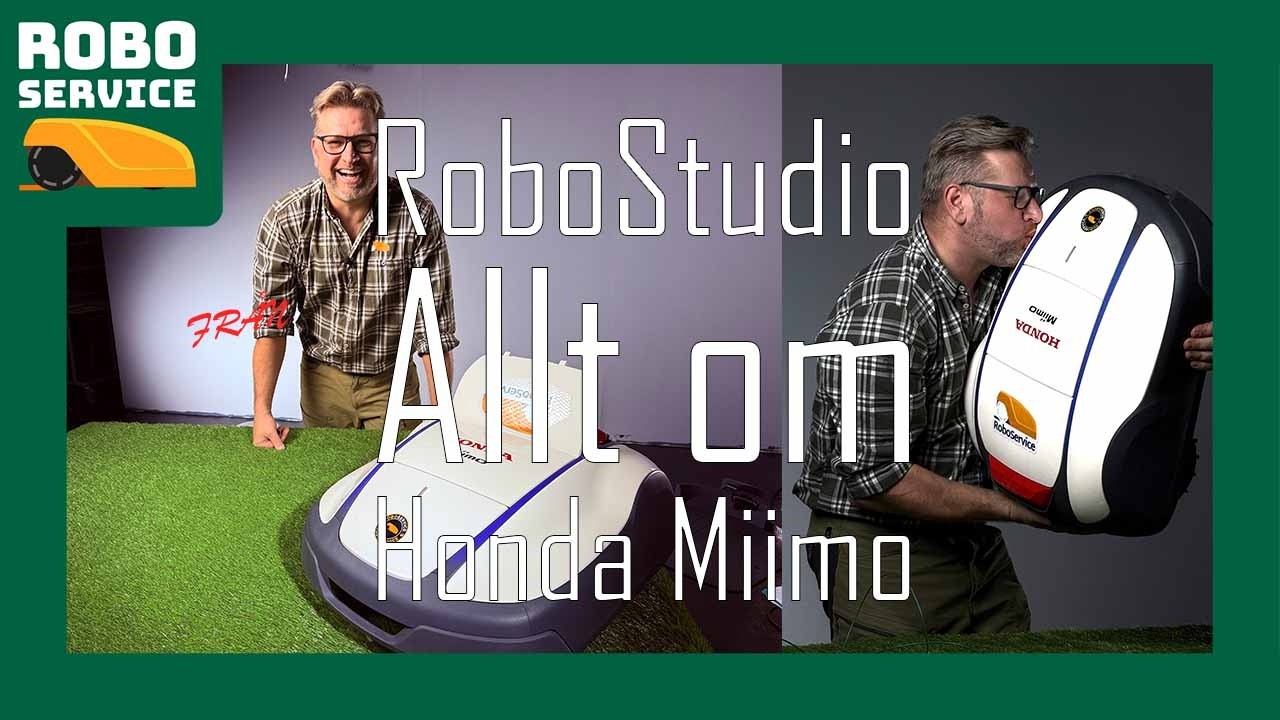 Honda Miimo i RoboStudio med Milosz Nilsson från RoboService, en Djupgående Genomgång av Honda Miimo