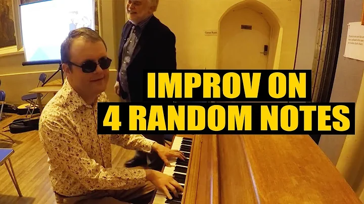 What Musical Savant Derek Paravicini Can Do With 4 Random Notes is Unbelievable 🎵😎