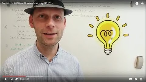 Nominalisierung Deutsch  (B2/C1):