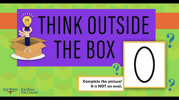 Think Outside the Box Challenge #29 | Fort Worth Public Library