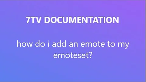 how do i add an emote to my emoteset?