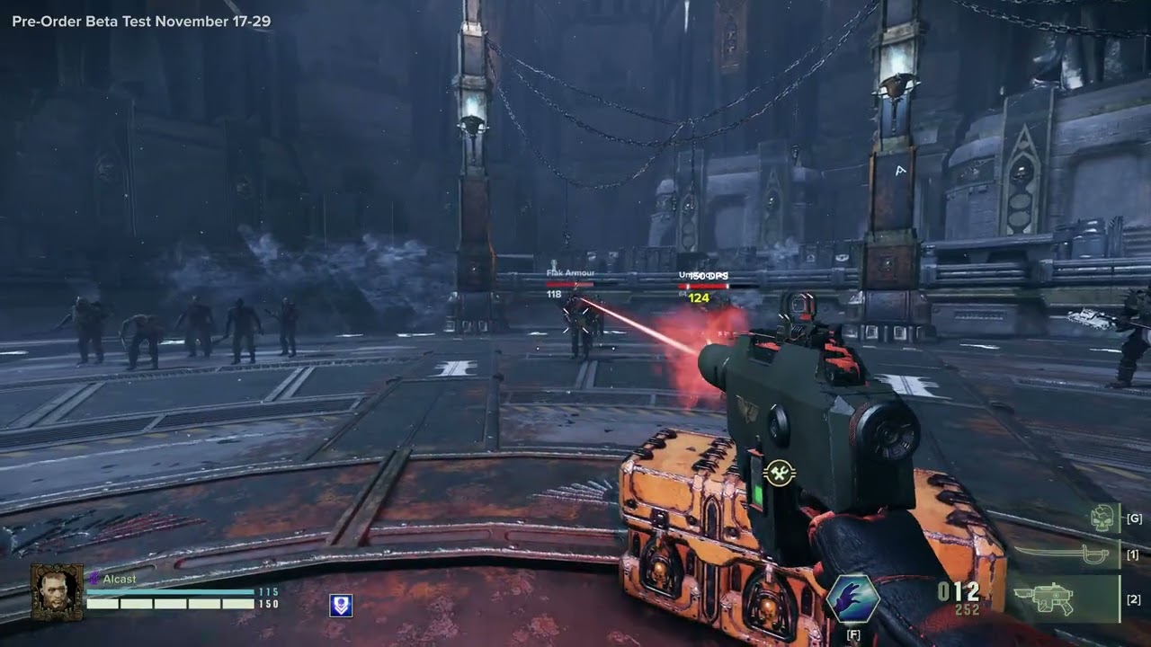 Accatran MG Mk II Heavy Laspistol - Weapon Showcase Darktide WH40K