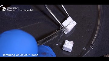 Socket preservation demonstration using OSSIX™ Bone