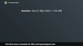 7/34 Olive Grove, Parkdale VIC 3195 | AuPropertyReport.Com