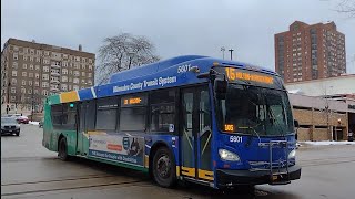 MCTS 2015 New Flyer Industries "Xclesior" XD40 5601 on Route 15