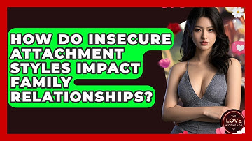 How Do Insecure Attachment Styles Impact Family Relationships? - The Love Workshop