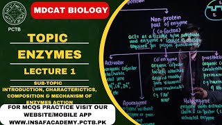 INTRODUCTION, CHARACTERICTICS, COMPOSITION & MECHANISM OF ENZYMES ACTION || TOPIC || ENZYMES ||