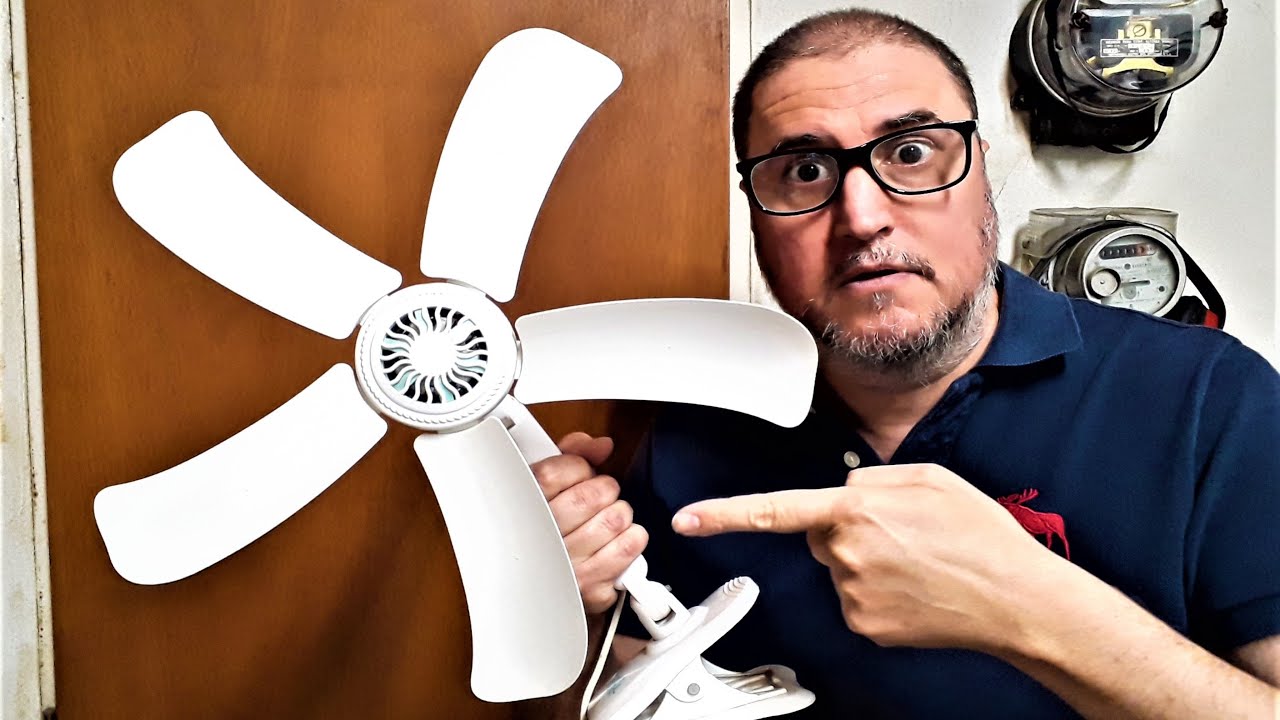 Homemade Wind Turbine With A Fan