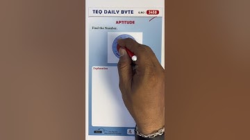 3458 TEQ Daily Byte #t4teq #tcs #wipro #zoho #google #cts #java #python #interview #jobs #developer