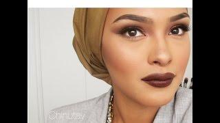 Fall Inspired Makeup Tutorial: Copper Eyes and Bold Lippy for Fall!!