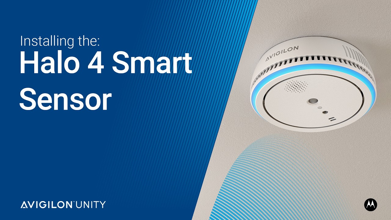Avigilon Halo 4 Smart Sensor Install - YouTube